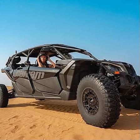 Can-Am dune buggy on the sand